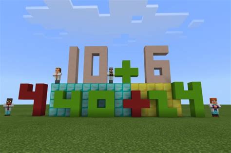 Minecraft Math Kit .
